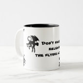 Tasse 2 Couleurs Singes de vol (Devant gauche)