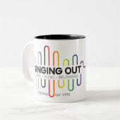 Tasse 2 Couleurs Singing (Devant gauche)