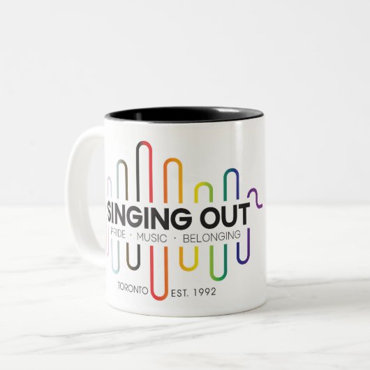 Tasse 2 Couleurs Singing (Devant gauche)