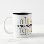 Tasse 2 Couleurs Singing (Gauche)