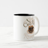 Tasse 2 Couleurs Sip Créer une répétition (Devant droit)