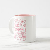 Tasse 2 Couleurs Sip Happens (Devant gauche)