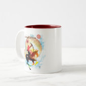 Tasse 2 Couleurs Sips de zodiaque (Devant gauche)