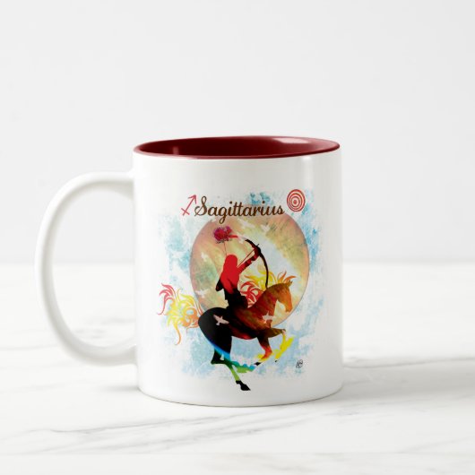 Tasse 2 Couleurs Sips de zodiaque (Gauche)