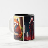 Tasse 2 Couleurs "SipStyle Elegance : Chic Cups Collection" (Devant gauche)