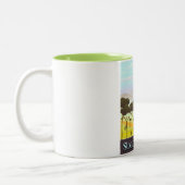 Tasse 2 Couleurs Siracusa Italie poster de voyage paysage paysage p (Gauche)