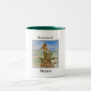 Tasse 2 Couleurs Sirène de Mazatlán à Paseo Claussen