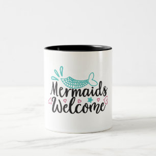 Tasse 2 Couleurs Sirènes Bienvenues