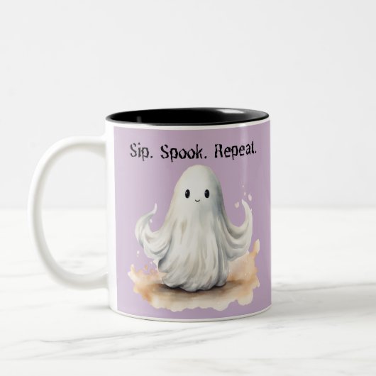 Tasse 2 Couleurs Sirop Fantôme Répéter Halloween Créatif Effrayant (Gauche)