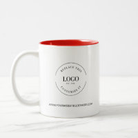 Site web de logo d'entreprise Noir blanc personnal
