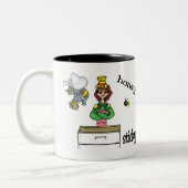 Tasse 2 Couleurs situations collantes (Gauche)