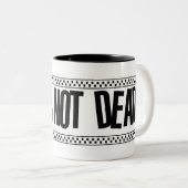 Tasse 2 Couleurs Ska non mort ! (Devant droit)