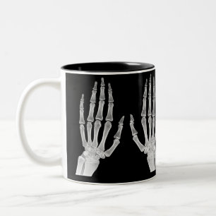 Tasse 2 Couleurs Skeleton Hands Xray Picture Human Anatomy Photo