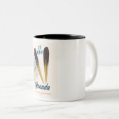 Tasse 2 Couleurs Ski Canada (Devant droit)