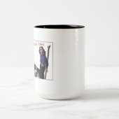 Tasse 2 Couleurs Ski élevé d'attitude (Centre)