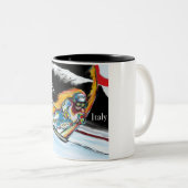 TASSE 2 COULEURS SKIER (Devant droit)