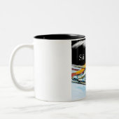 TASSE 2 COULEURS SKIER (Gauche)