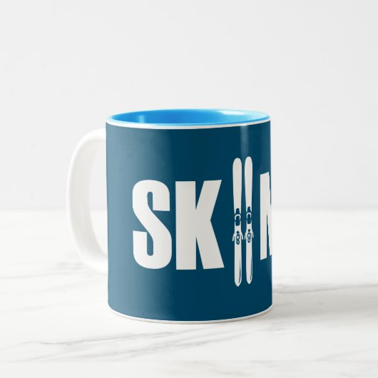 Tasse 2 Couleurs Skimo (Devant gauche)