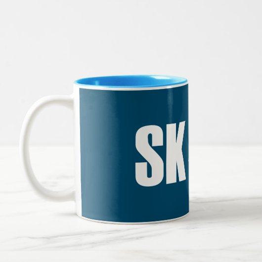 Tasse 2 Couleurs Skimo (Gauche)