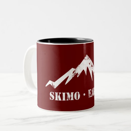 Tasse 2 Couleurs Skimo, Gagnez-Le (Devant gauche)