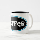 TASSE 2 COULEURS SKIPPER (Devant droit)