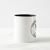 Tasse 2 Couleurs Skis d'atout dans des jeans (Centre)