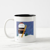 Tasse 2 Couleurs Skis pour Snowman (Gauche)