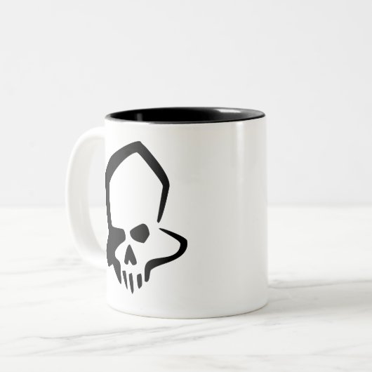 Tasse 2 Couleurs Skully (Devant gauche)