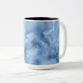 Tasse 2 Couleurs "Sky Blue Ice Cube Coffee Mug: Chill and Sip" (Devant droit)