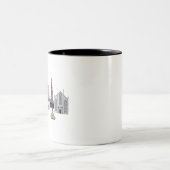 Tasse 2 Couleurs skyline charleston (Centre)