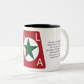 Tasse 2 Couleurs SLEA mugg - SLEA taso (Devant droit)