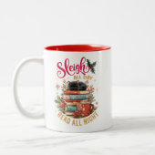 Tasse 2 Couleurs Sleigh All Day Read All Night (Gauche)