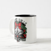 Tasse 2 Couleurs Sleigh Bells & Self Care (Devant gauche)