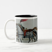 Tasse 2 Couleurs Sleigh hippomobile (Gauche)
