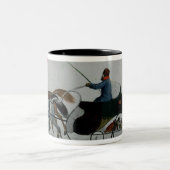 Tasse 2 Couleurs Sleigh hippomobile (Centre)