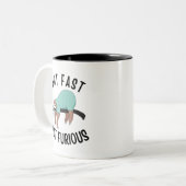 Tasse 2 Couleurs Sloth Not Fast Not Furious (Devant gauche)