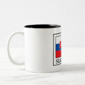 Tasse 2 Couleurs Slovaquie (Gauche)