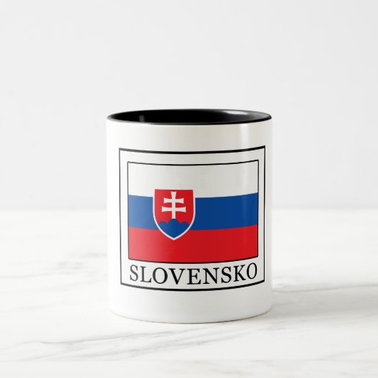 Tasse 2 Couleurs Slovène (Centre)