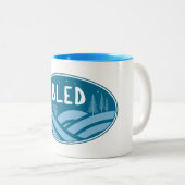 Tasse 2 Couleurs Slovénie ouverte (Devant droit)