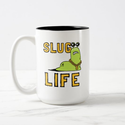 Tasse 2 Couleurs Slug Life (Gauche)