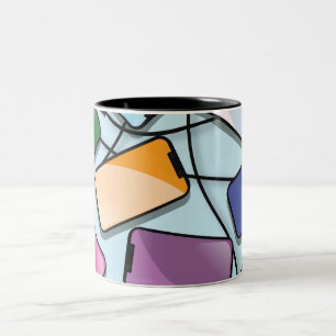 Tasse 2 Couleurs Smartphones avec encoche