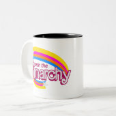 Tasse 2 Couleurs Smash le patriarcat (Devant gauche)