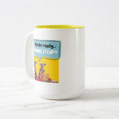 Tasse 2 Couleurs Snacks Ready, Drama Steady (Devant gauche)