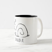 Tasse 2 Couleurs Snailed il (Devant droit)