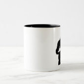 Tasse 2 Couleurs Snob de musique (Centre)
