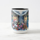 Tasse 2 Couleurs Snoop sur le tabouret (Centre)