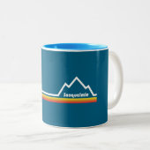 Tasse 2 Couleurs Snoqualmie Washington (Devant droit)
