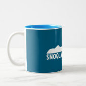 Tasse 2 Couleurs Snoqualmie Washington Please (Gauche)