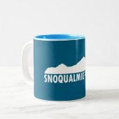 Tasse 2 Couleurs Snoqualmie Washington S'il vous plaît (Devant gauche)