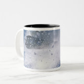 Tasse 2 Couleurs Snowboard au Snowbird Resort, Wasatch (Devant gauche)